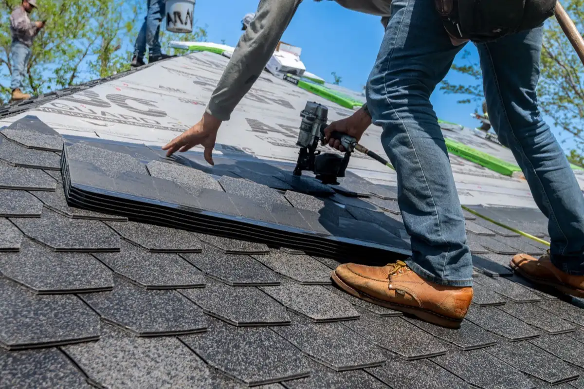 roofing project in Hickory, NC — 1